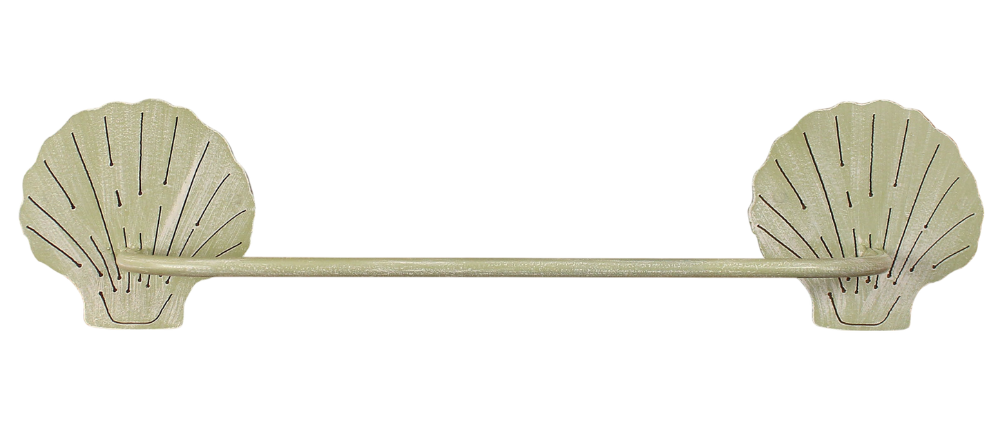 Seagrass Shell Towel Bar