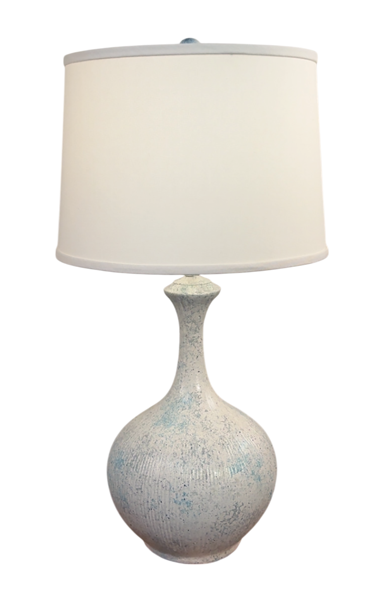 Seaglass Bali Style Table Lamp