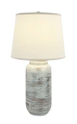 Farmhouse/Gold Large Ginger Jar Table Lamp