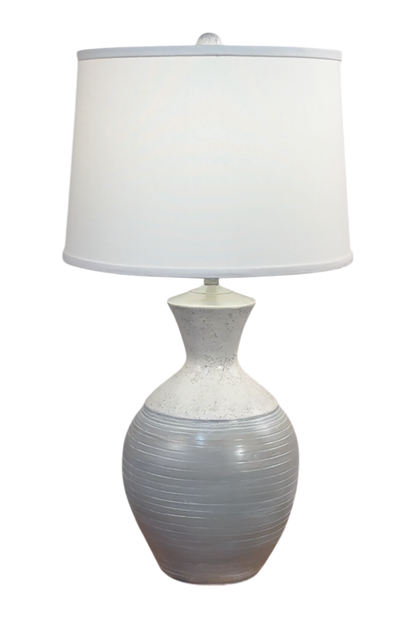 Moonlight Beach/Spindrift Lined Vase Table Lamp