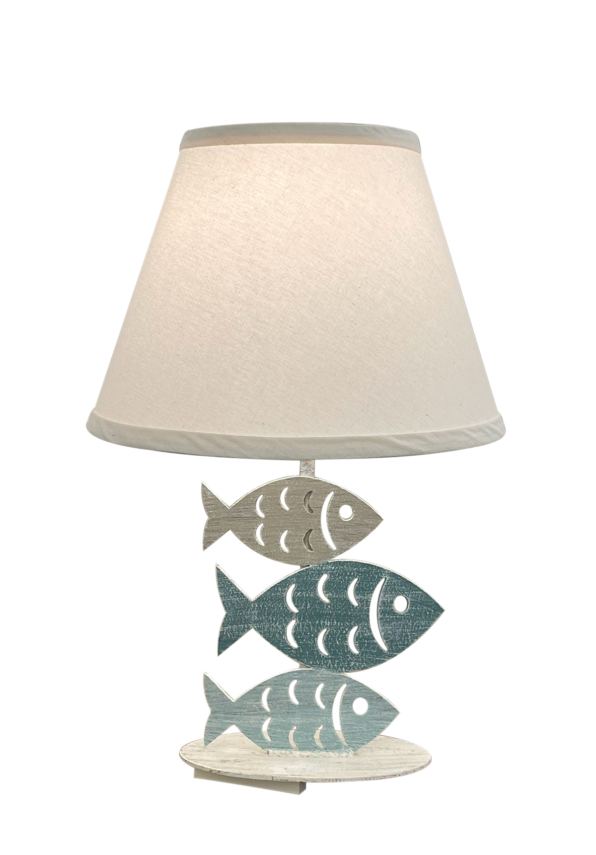 Tide Iron 3 Fish Accent Lamp