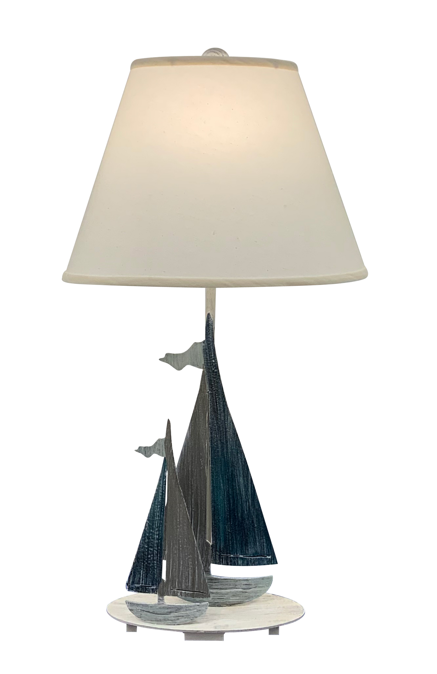 Cottage/Nautical 2 Sailboat Table Lamp
