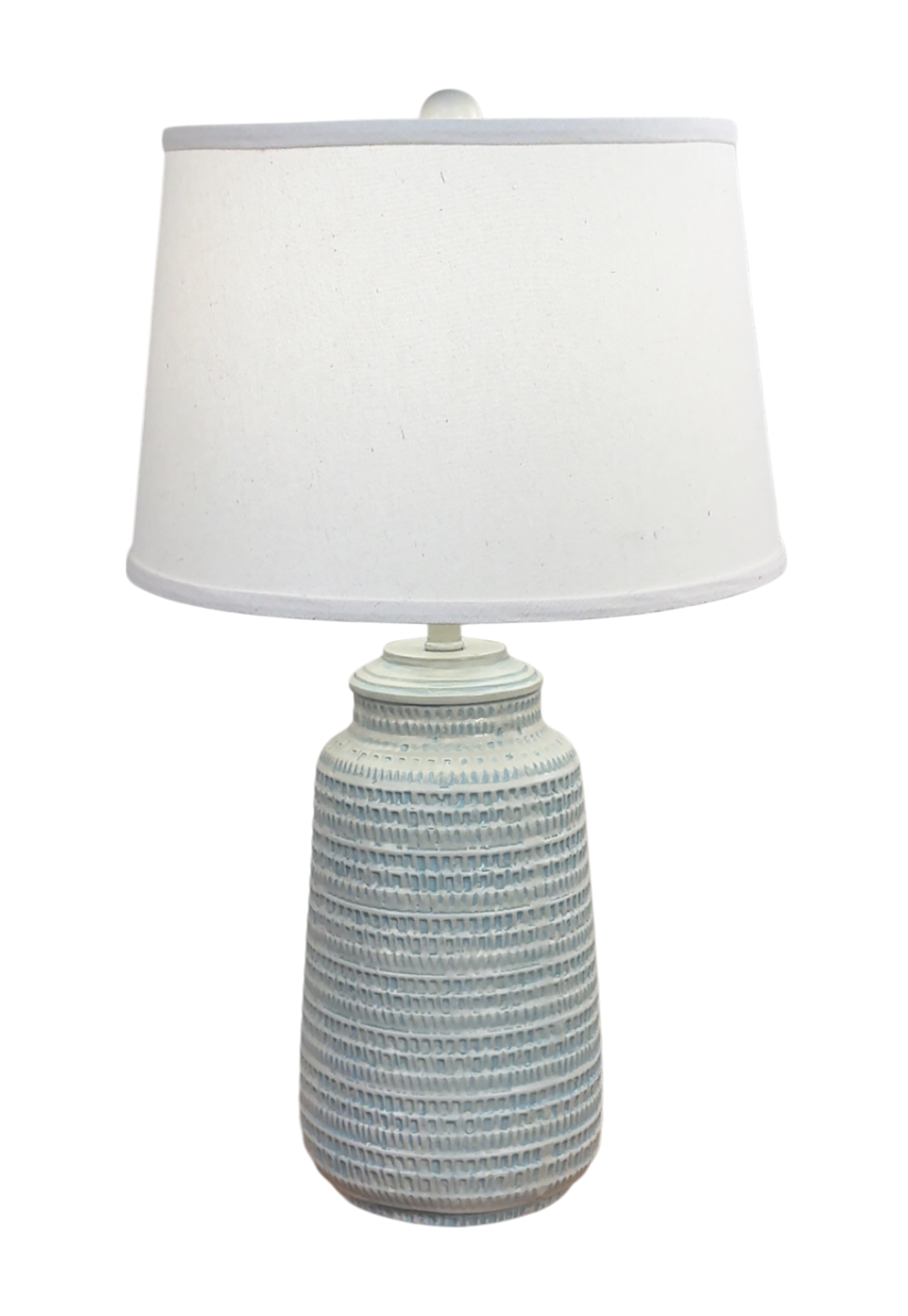 Cottage/Seaside Villa Glaze Pattern Vase Table Lamp