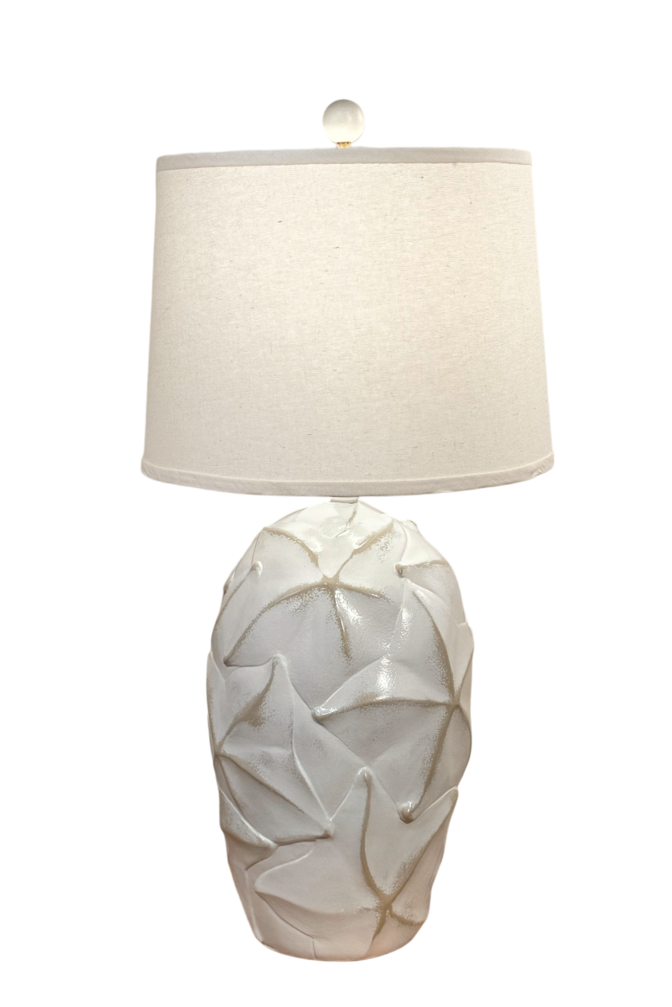 Farmhouse/Sisal Starfish Table Lamp