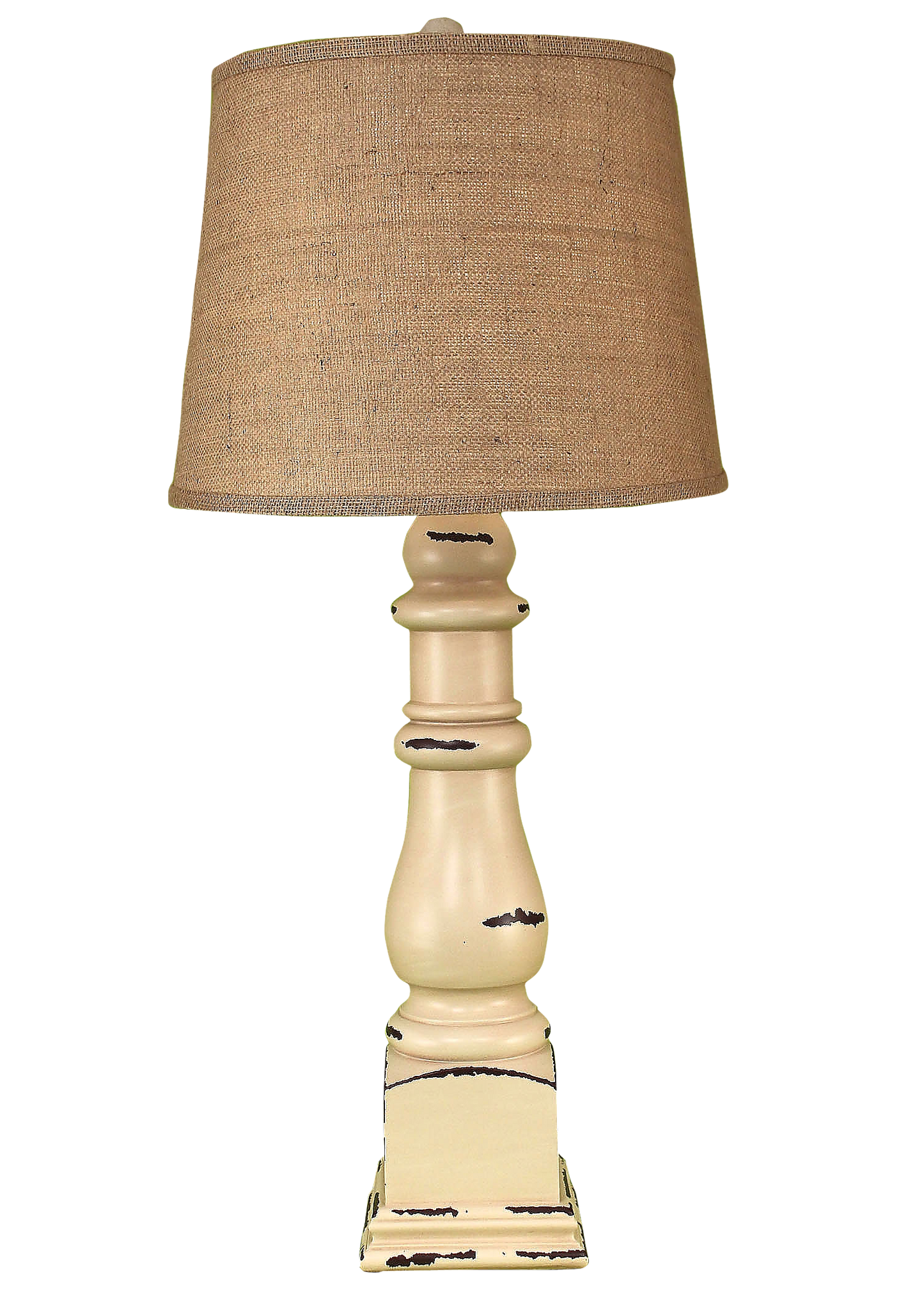 Distressed Cottage Country Squire Table Lamp - Coast Lamp Shop