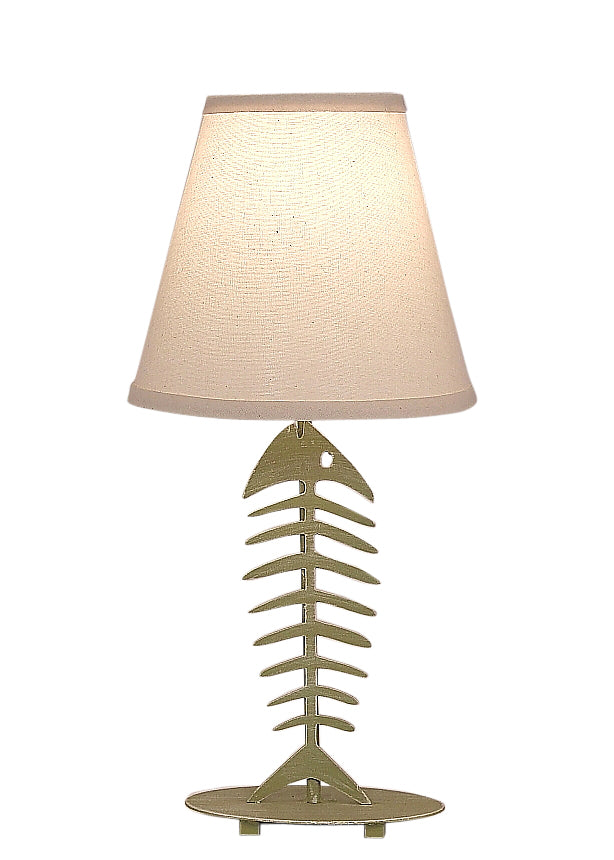 Weathered Lime Bonefish Accent Lamp - Coast Lamp Shop