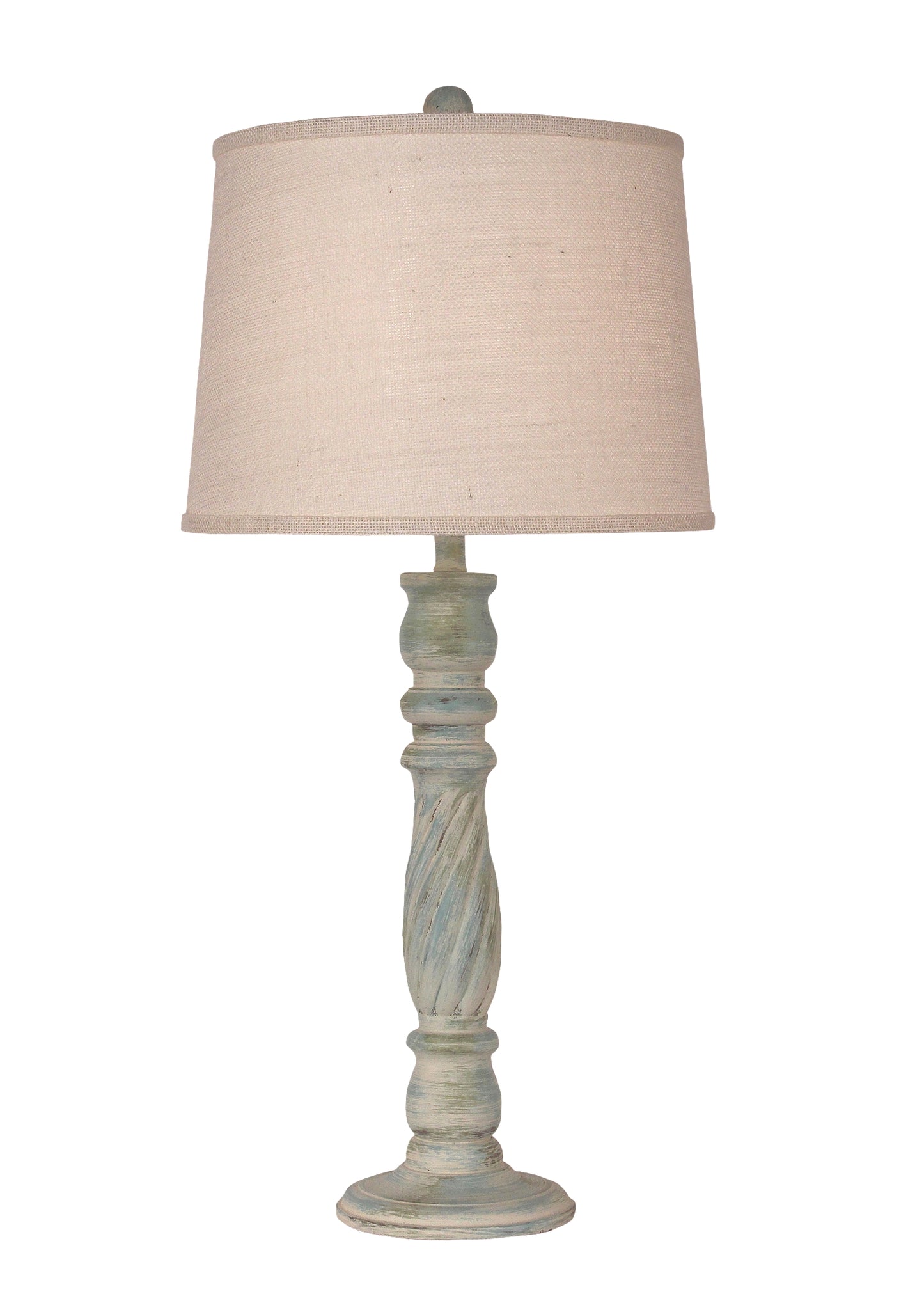 Shabby Summer Swirl Table Lamp - Coast Lamp Shop
