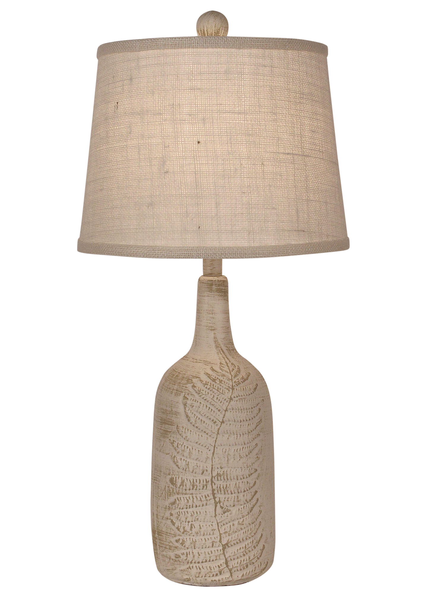 Nude Two Tone Leaf Accent Lamp - Coast Lamp Shop