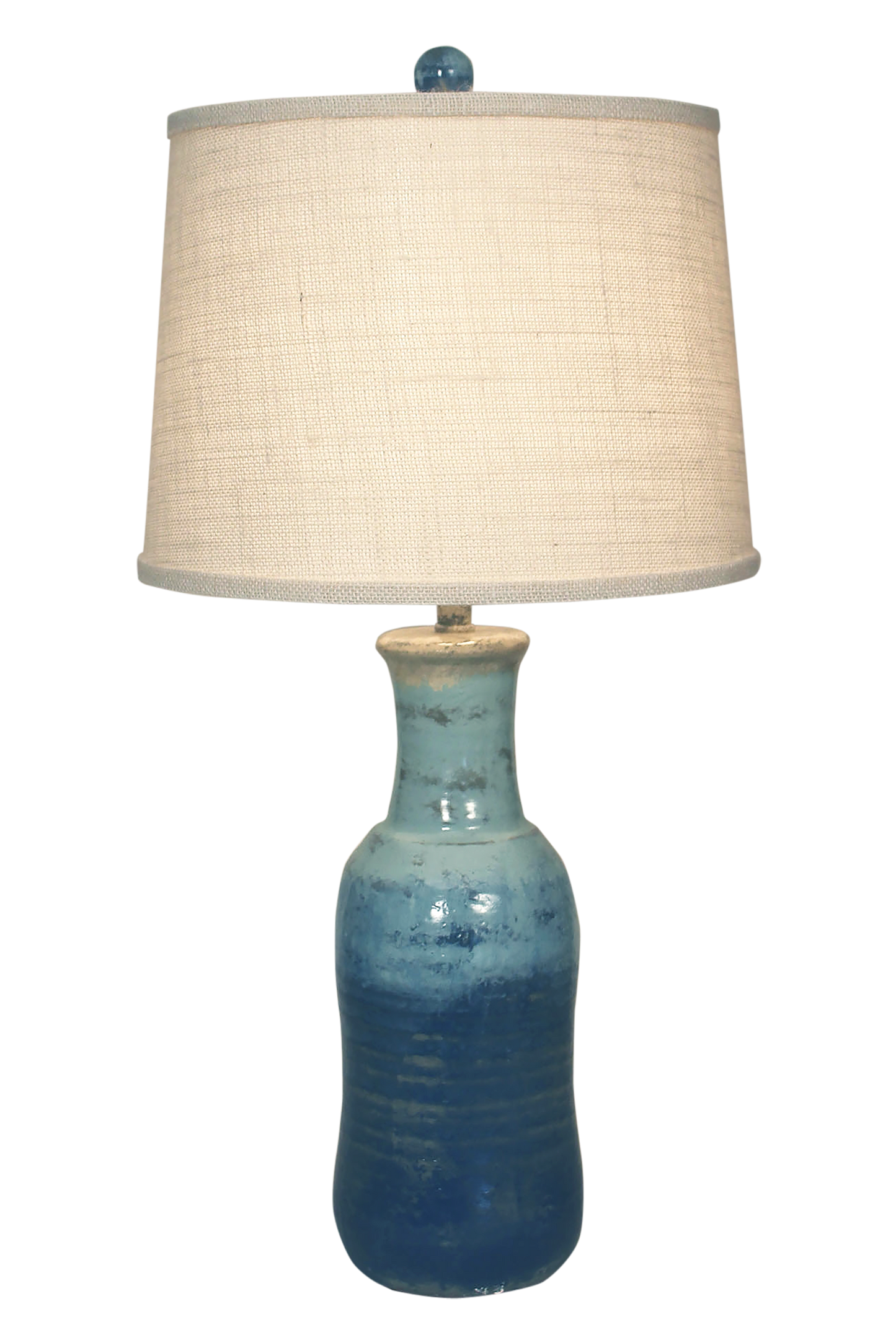 Bahama Faux Clay Water Jug Lamp