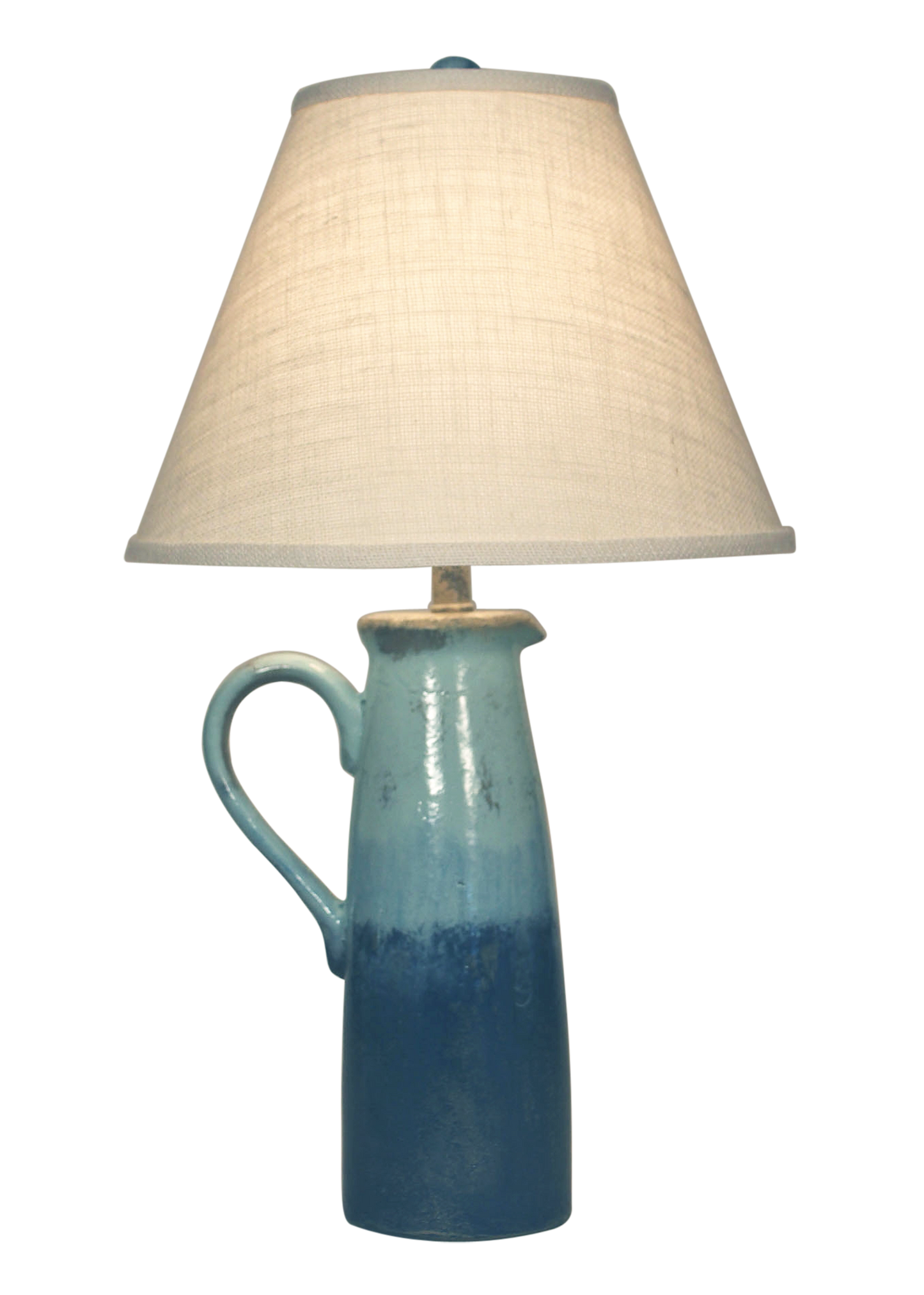 Bahama Large Handle Pitcher Table Lamp