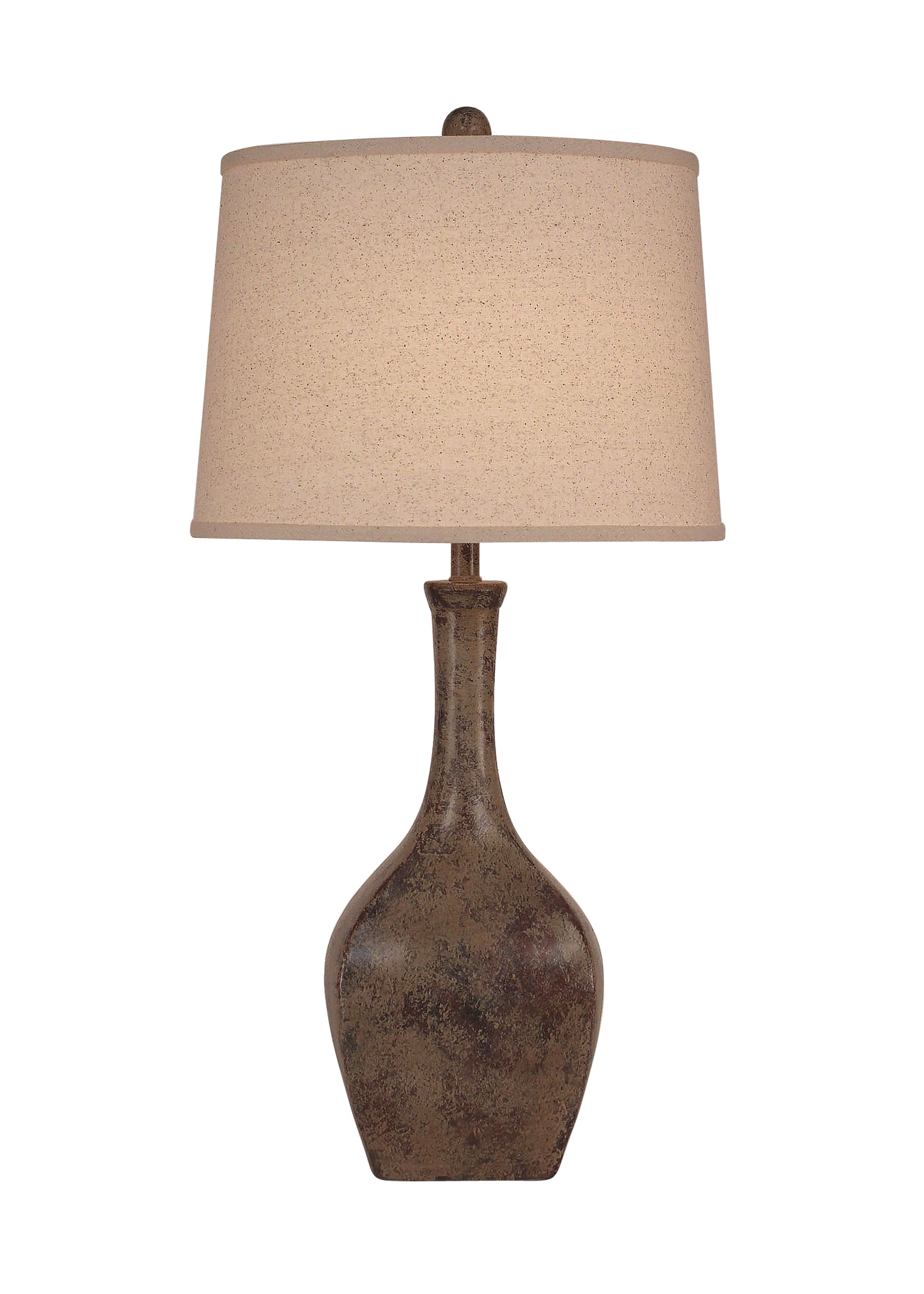 Tarnished Cottage Oval Genie Table Lamp - Coast Lamp Shop