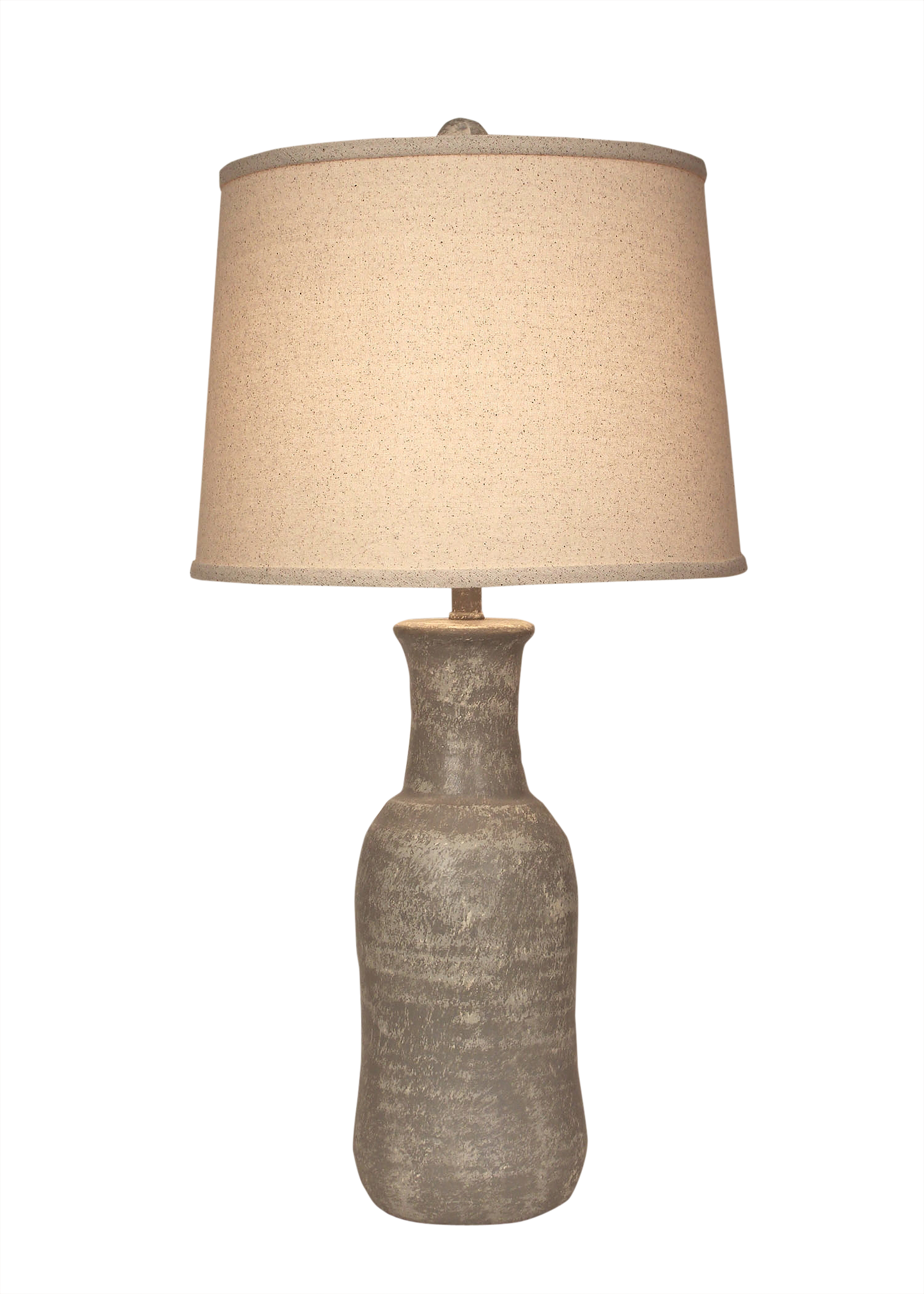 Cement Faux Clay Water Jug Lamp - Coast Lamp Shop
