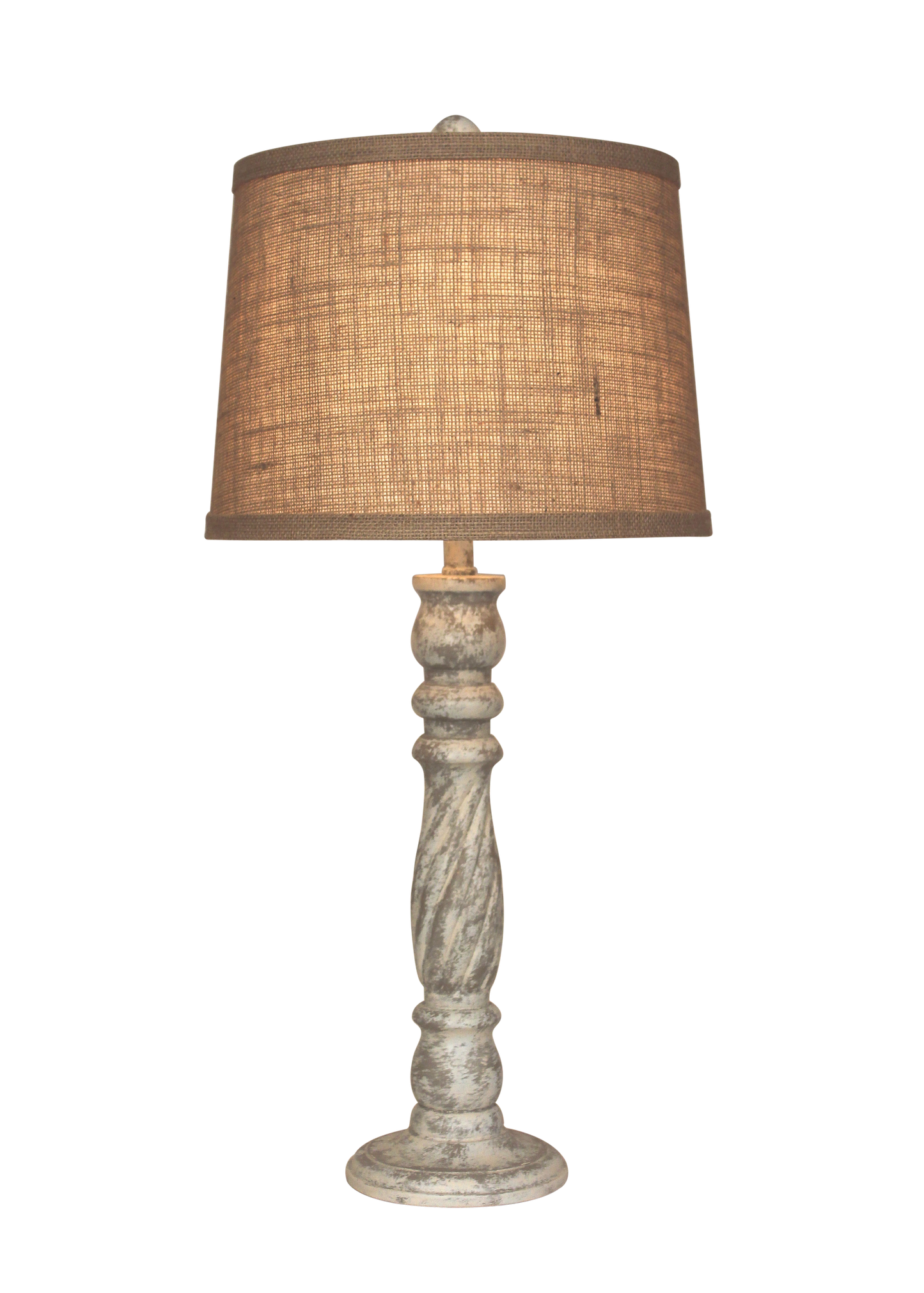 Stone Swirl Table Lamp - Coast Lamp Shop