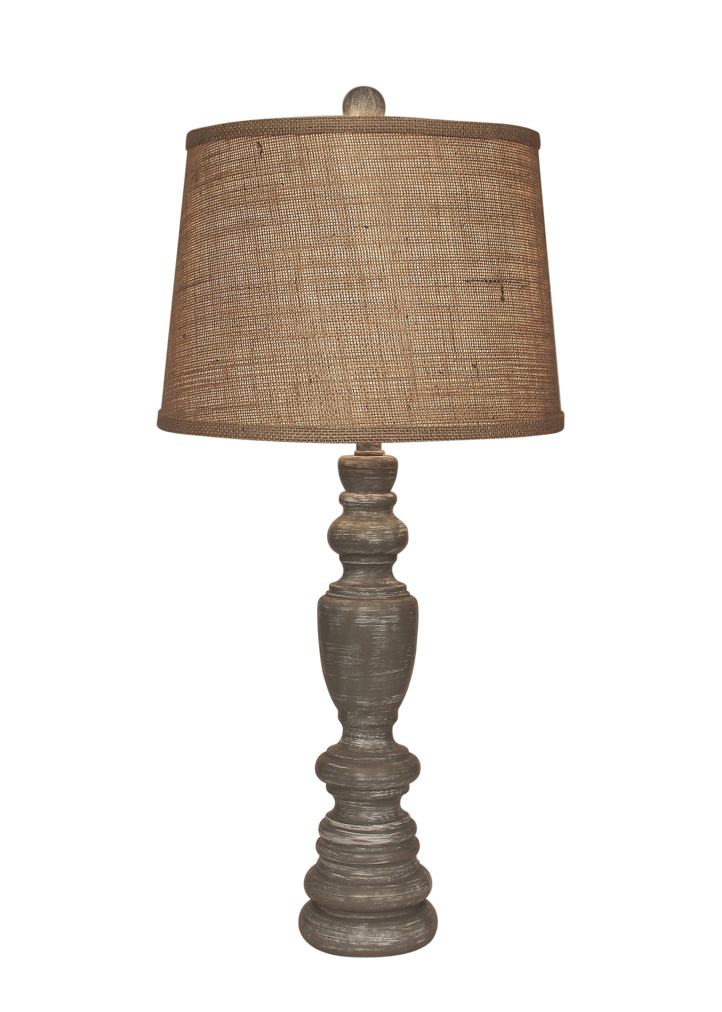 Weathered Grey Multi Ring Casual Pot - Coast Lamp Shop