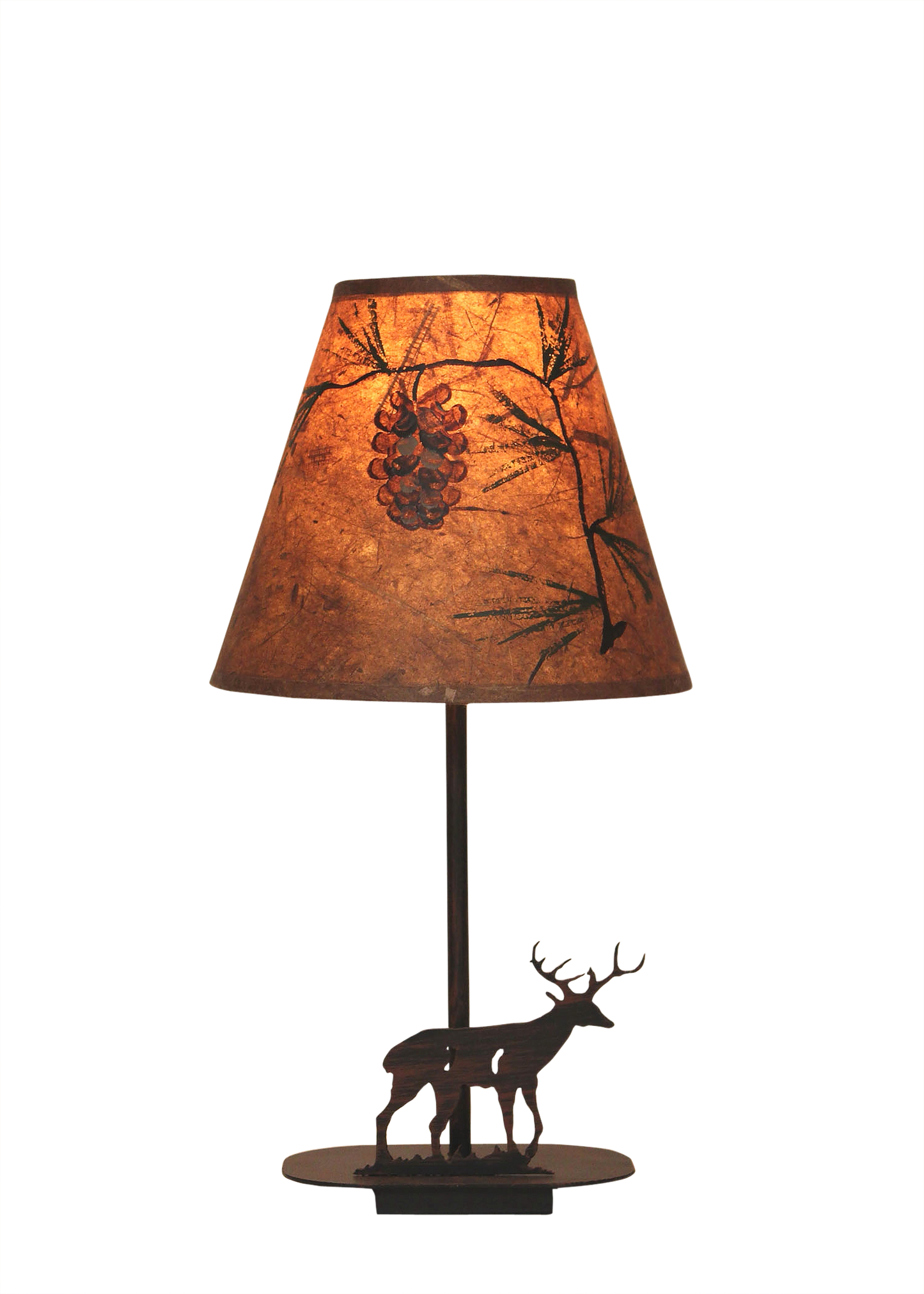 Mini Iron Deer Lamp - Coast Lamp Shop