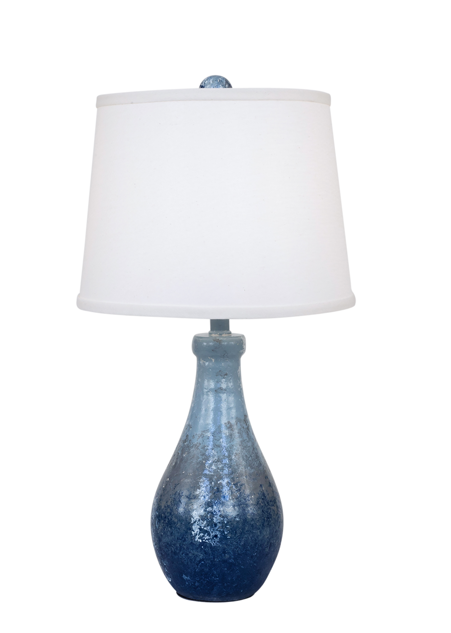 Nautical Eggplant Clay Jug Table Lamp