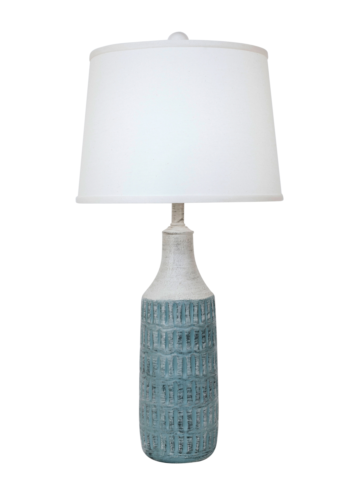 Cottage/Seamist Round Pot with Oval Indentions