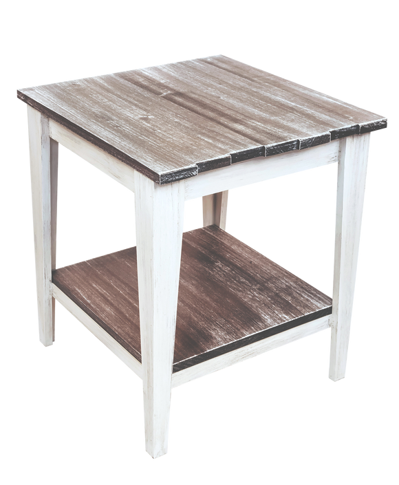 Cottage/Grey Stain Tapered Leg 21