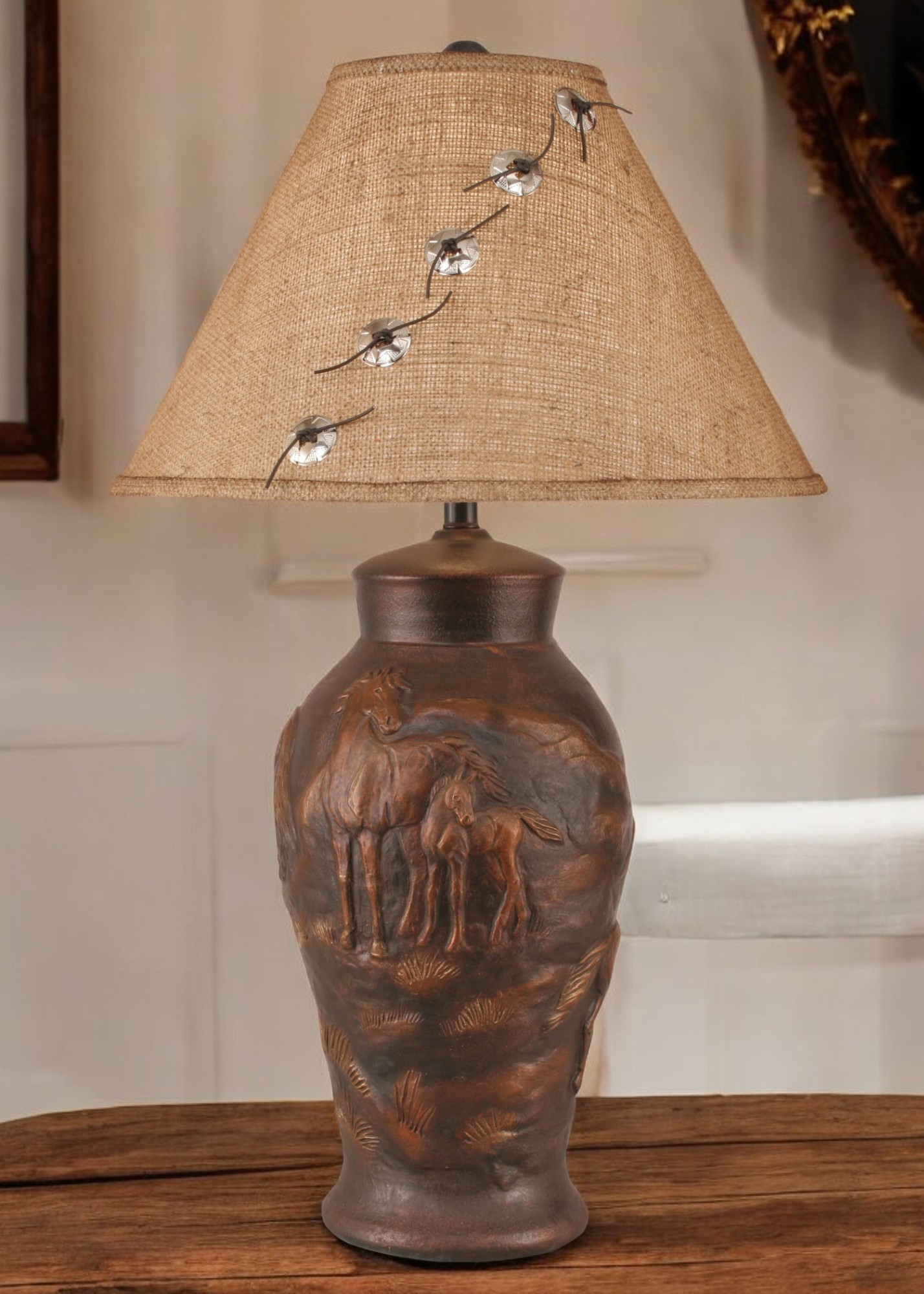 Western Table Lamps