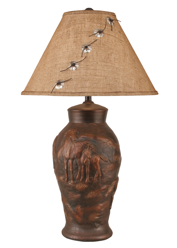 Western Table Lamps