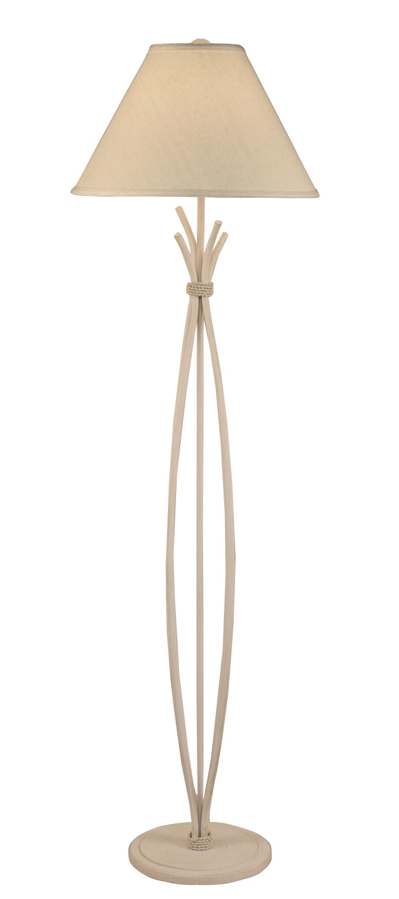 Nude Two Tone Iron Stack Floor Lamp