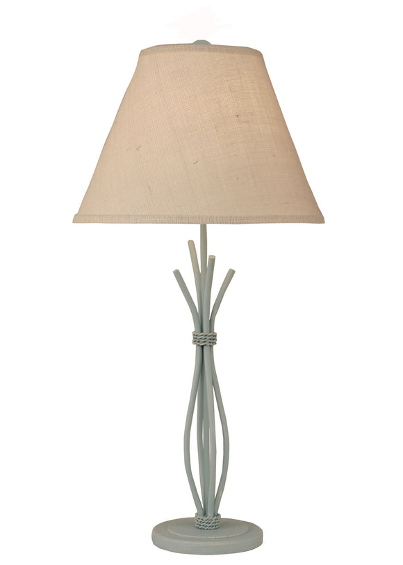 Weathered Atlantic Grey Table Lamp