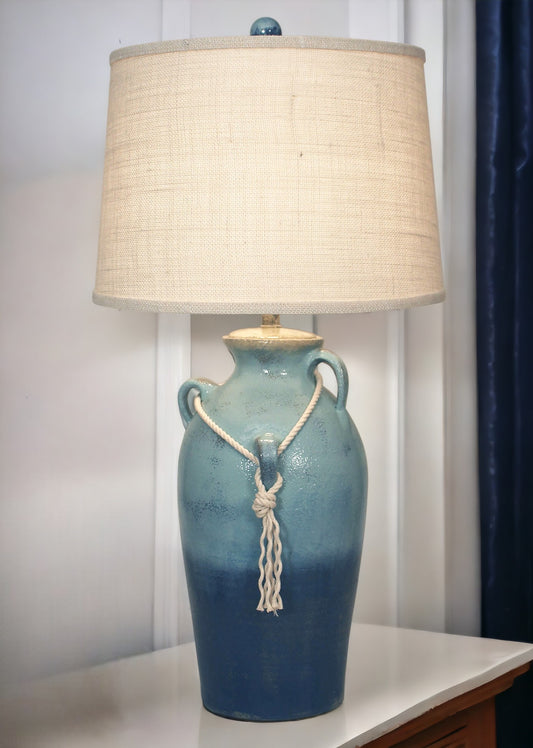 Bahama 3-Handle Pot w/White Rope