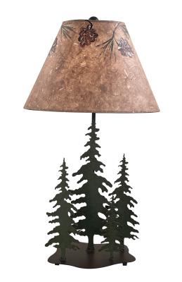 Pine 4 Tree Table Lamp