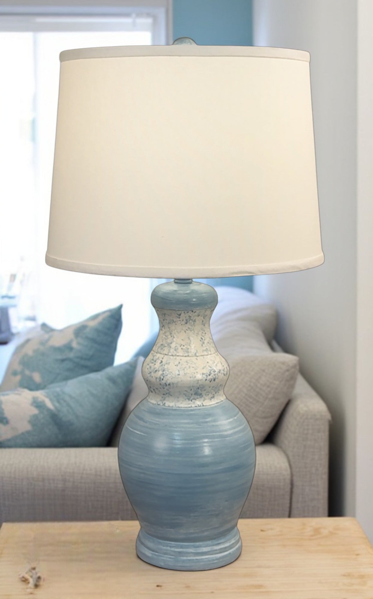 Wedgewood Blue Spindrift Classic Casual Pot