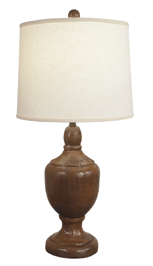 Glazed Camel Venice Urn Table Lamp