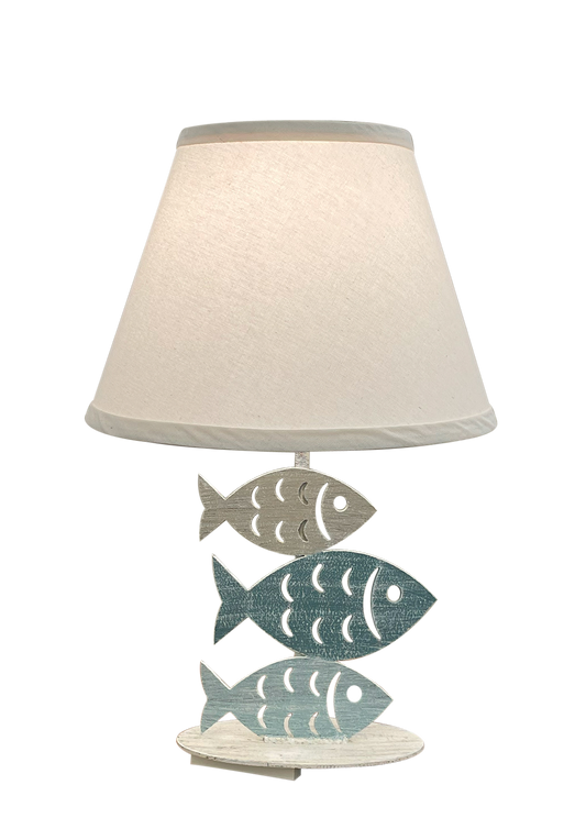 Tide Iron 3 Fish Accent Lamp