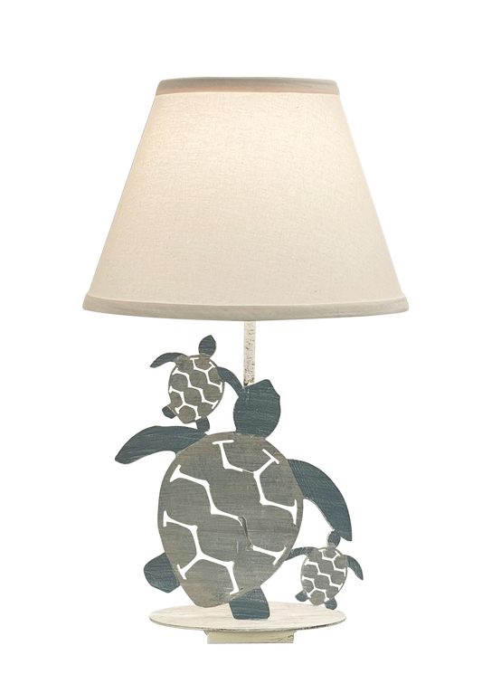 Tide Iron 3 Turtle Accent Lamp
