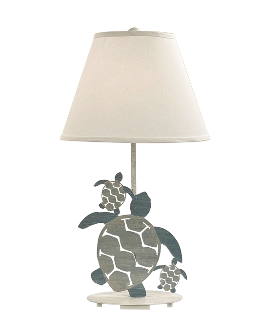 Tide Iron 3 Turtle Table Lamp