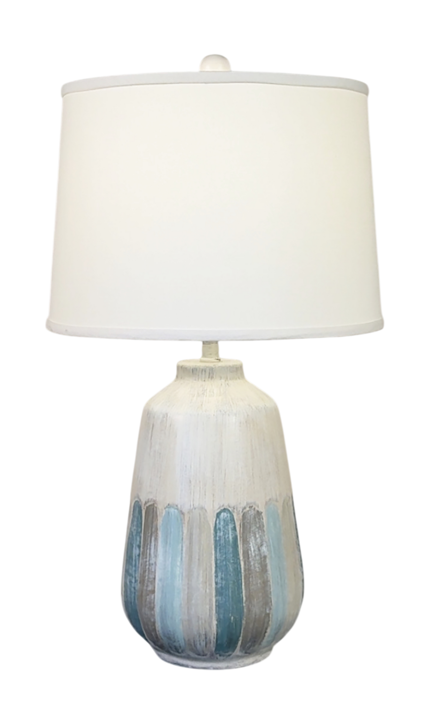 Cottage/Tide Fluted Base Table Lamp - Coast Lamp Shop