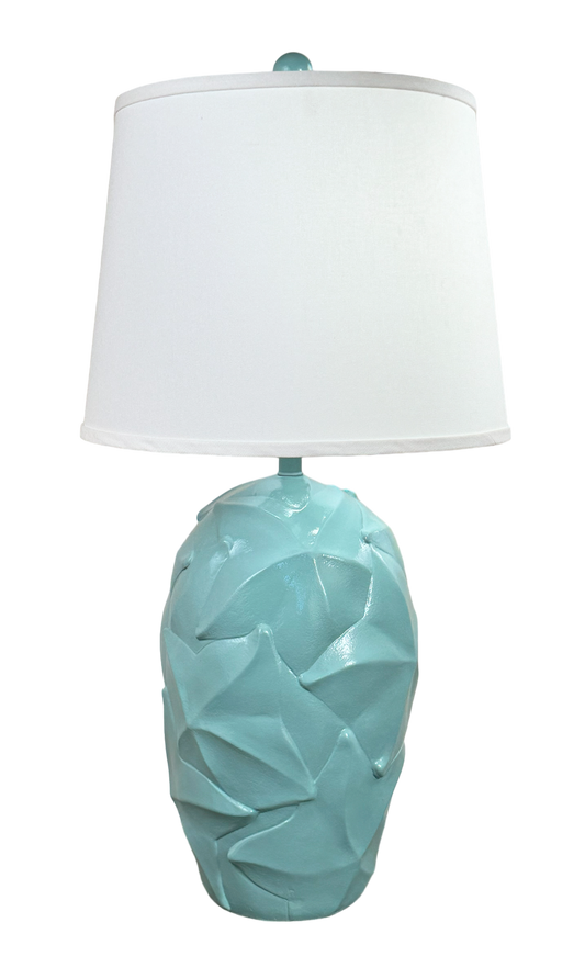 High Gloss Shaded Cove Starfish Table Lamp