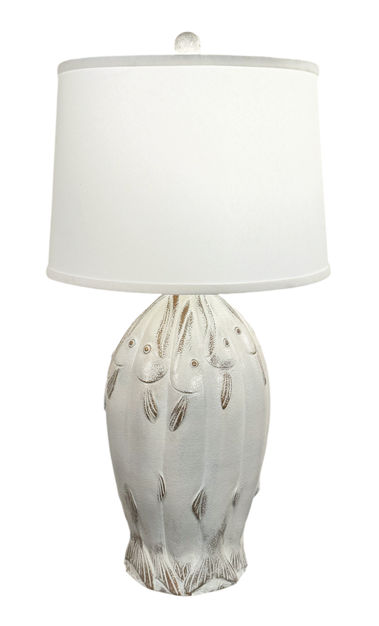 Farmhouse/Gold Baracuda Table Lamp