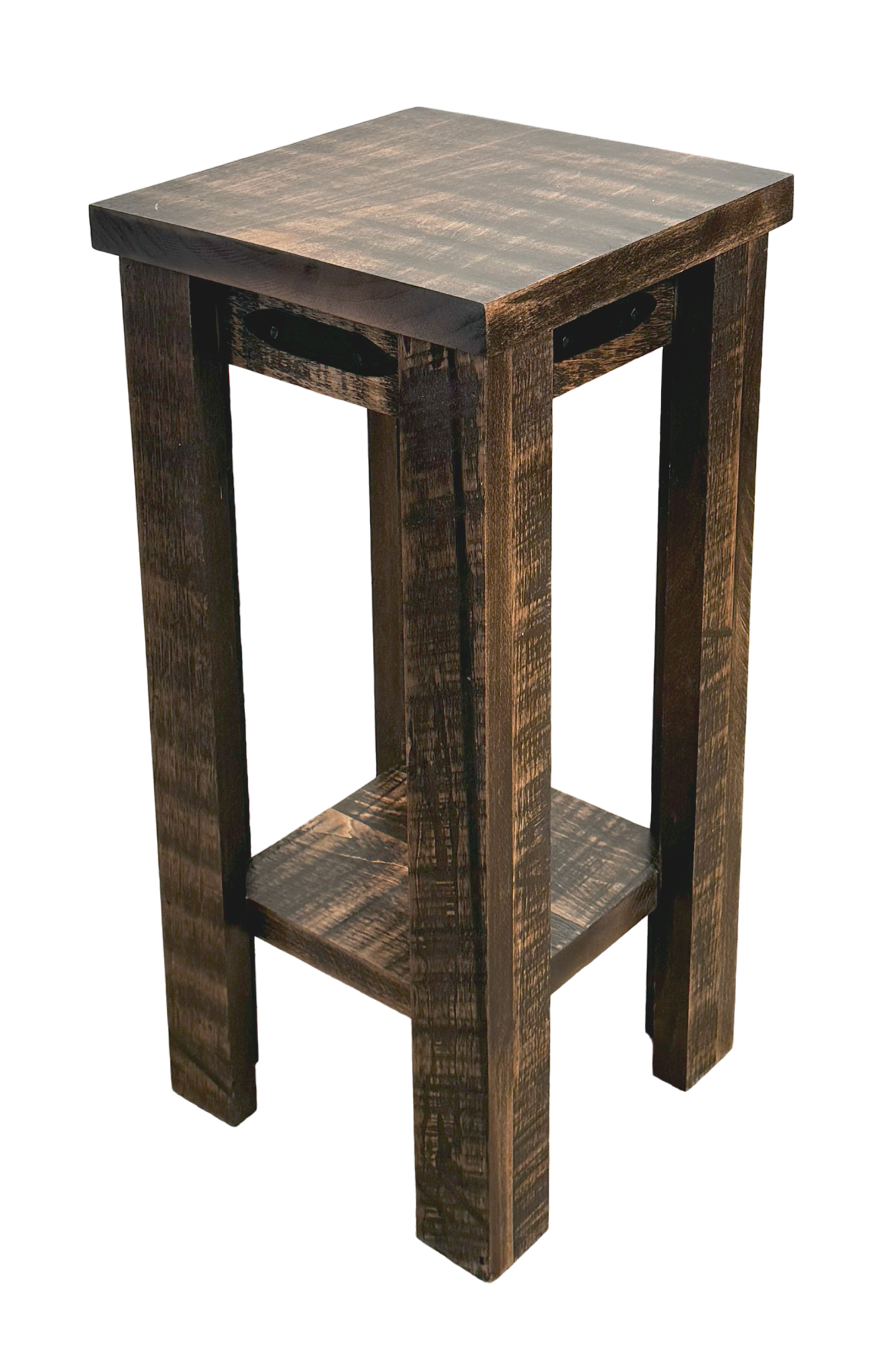 All Rough Sawn Drink Table