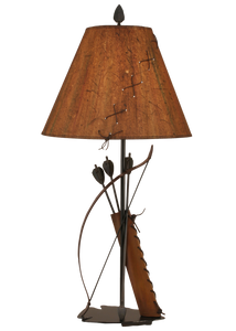 Riverwoods Bow and Arrow Table Lamp - Coast Lamp Shop
