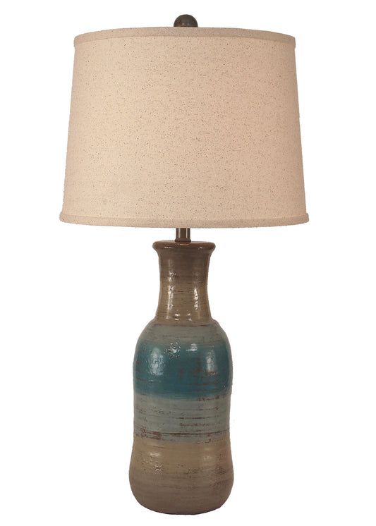 Surf Faux Clay Jug Table Lamp - Coast Lamp Shop