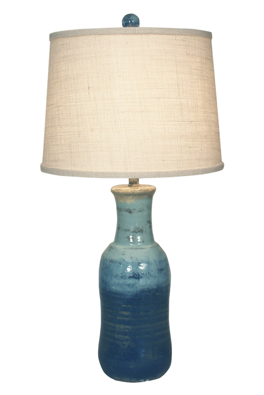 Bahama Faux Clay Water Jug Lamp
