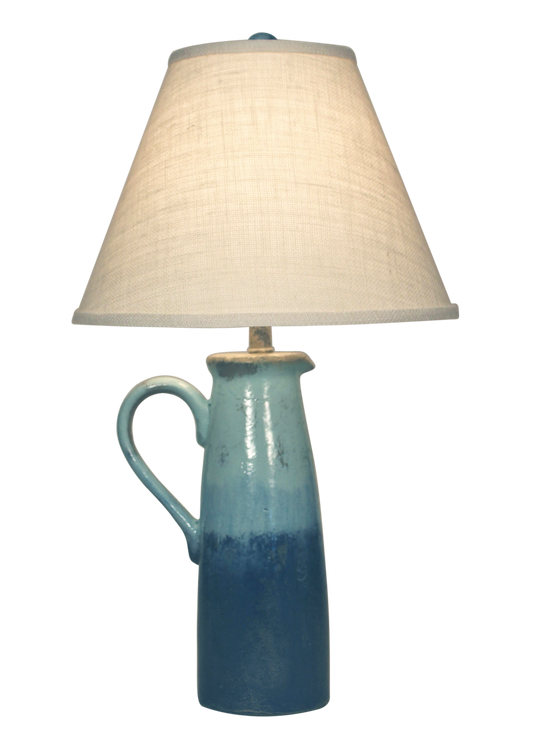 Bahama Large Handle Pitcher Table Lamp