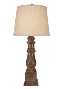 Tarnished Cottage Country Squire Table Lamp - Coast Lamp Shop