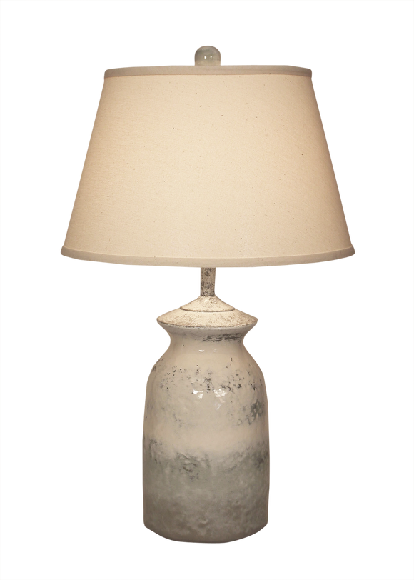 Alabaster Short Pottery Table Lamp