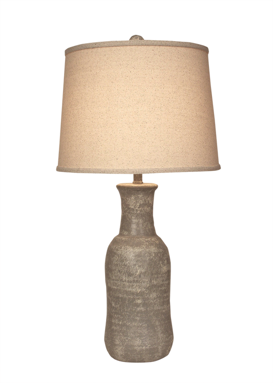 Cement Faux Clay Water Jug Lamp - Coast Lamp Shop