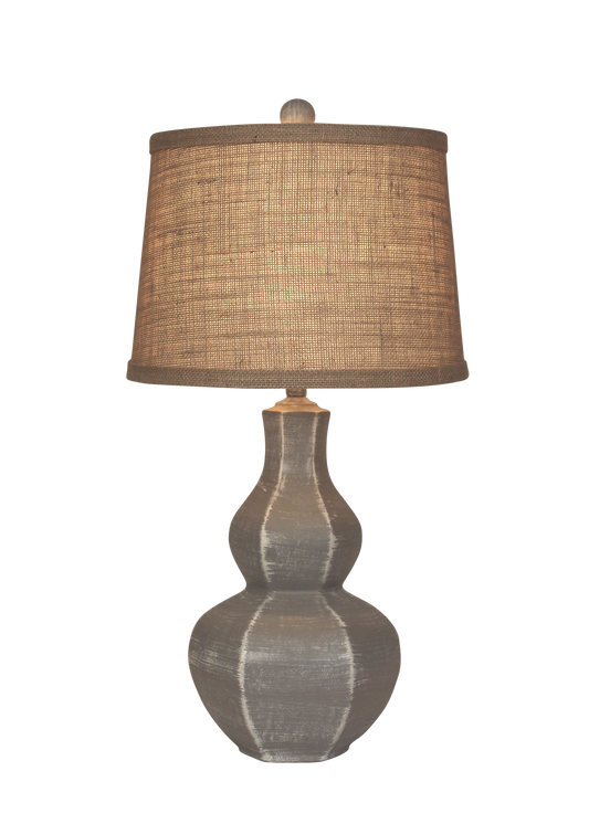 Weathered Grey 6-Sided Tear Drop - Coast Lamp Shop