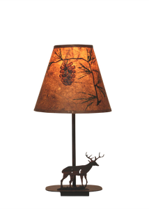 Mini Iron Deer Lamp - Coast Lamp Shop