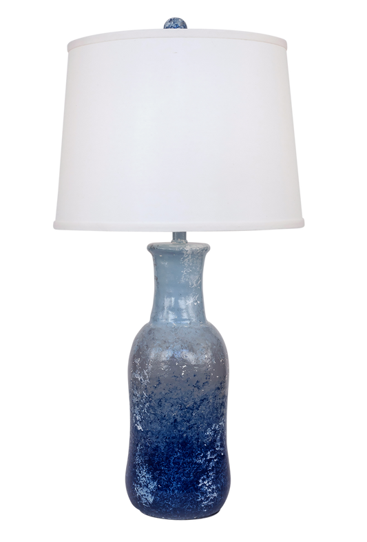 Nautical Faux Clay Jug Table Lamp