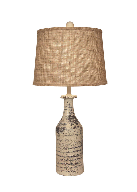 Rugged Cottage Tall Textured Table Lamp